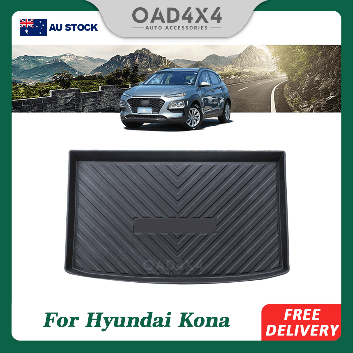 Boot Liner for Hyundai Kona 2017-2023