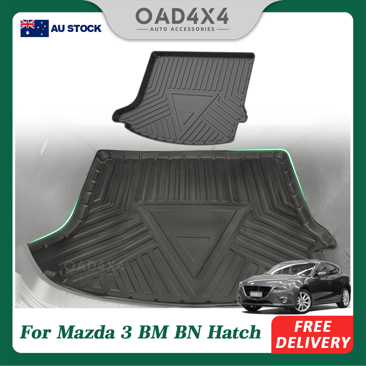 Boot Liner for Mazda 3 Hatch 2013-2019