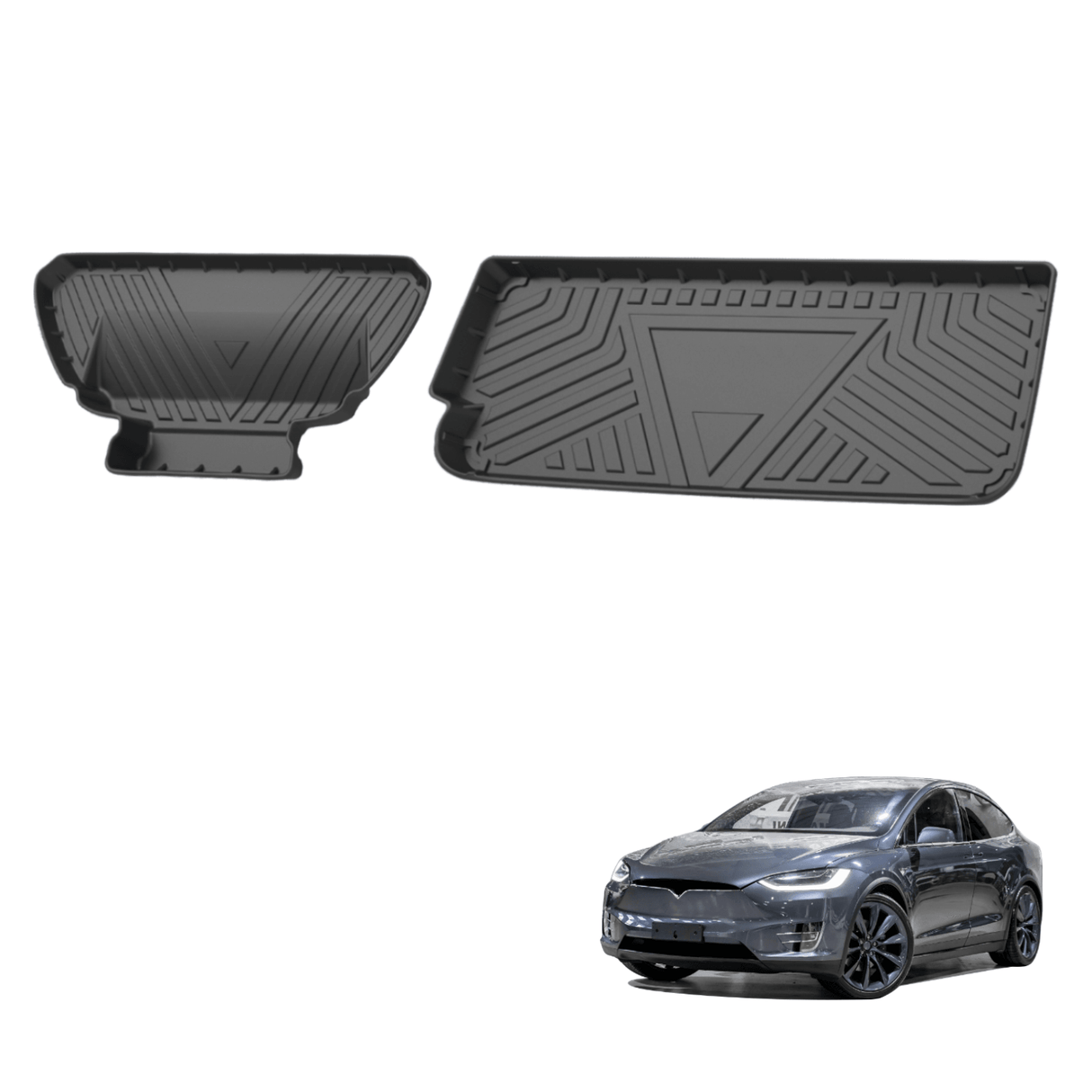 Boot Liner Set for Tesla Model X Front & Rear