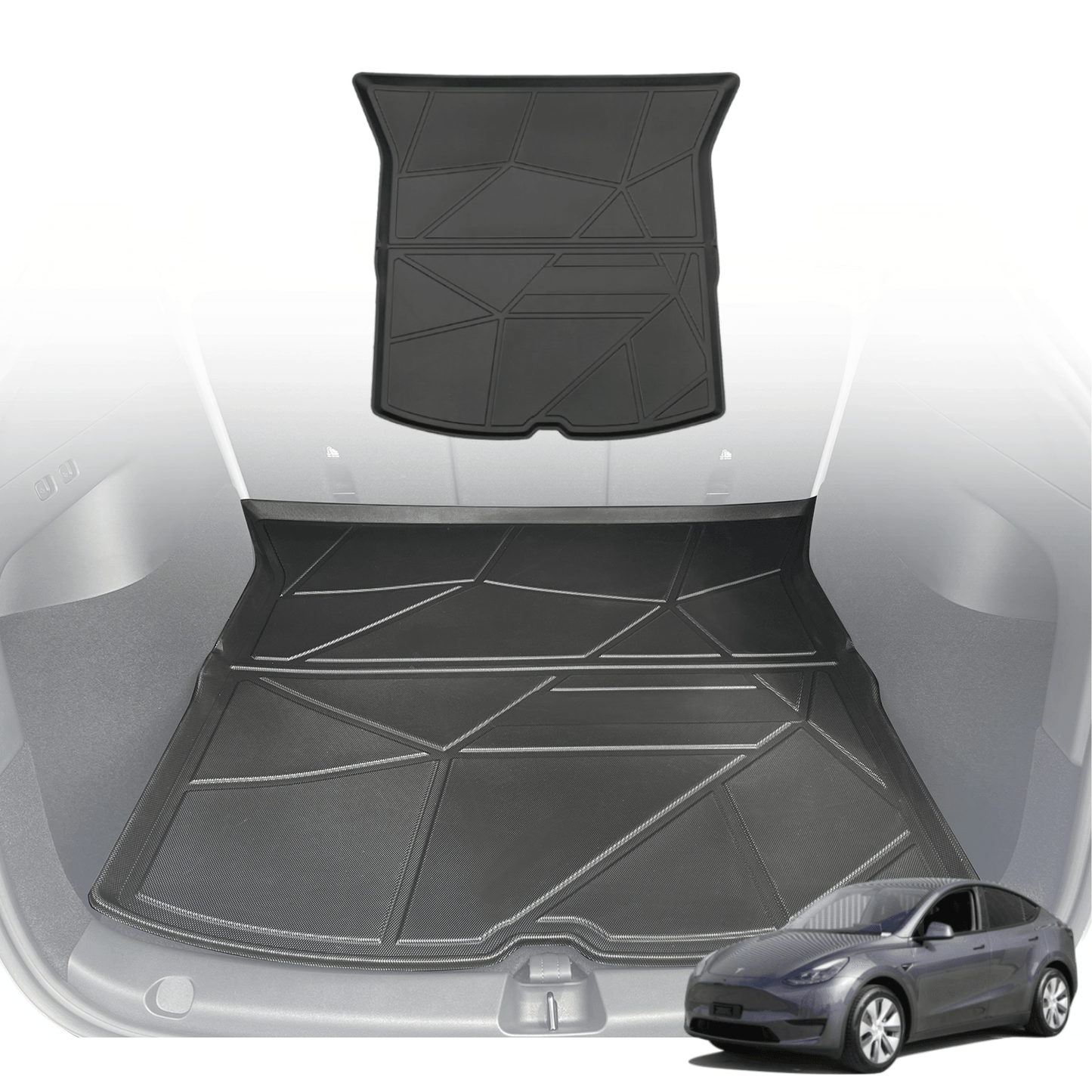 3D TPE Boot Mat for Tesla Model Y 2022-Onwards Cargo Mat Trunk Mat Boot Liner