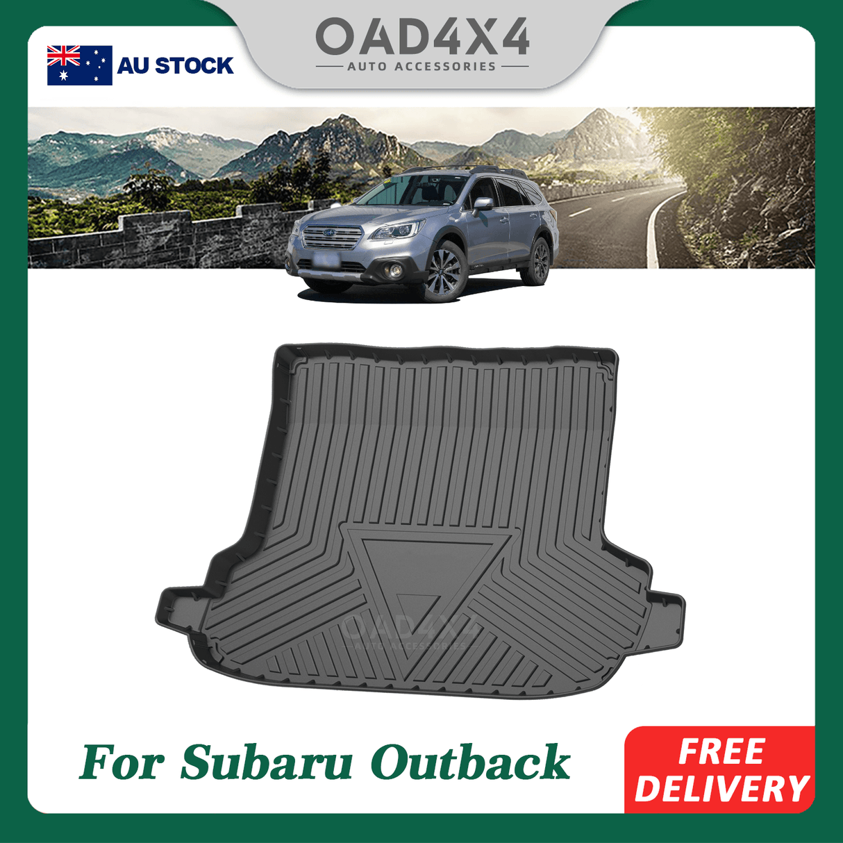 Boot Liner for Subaru Outback 5 gen 2014-2020