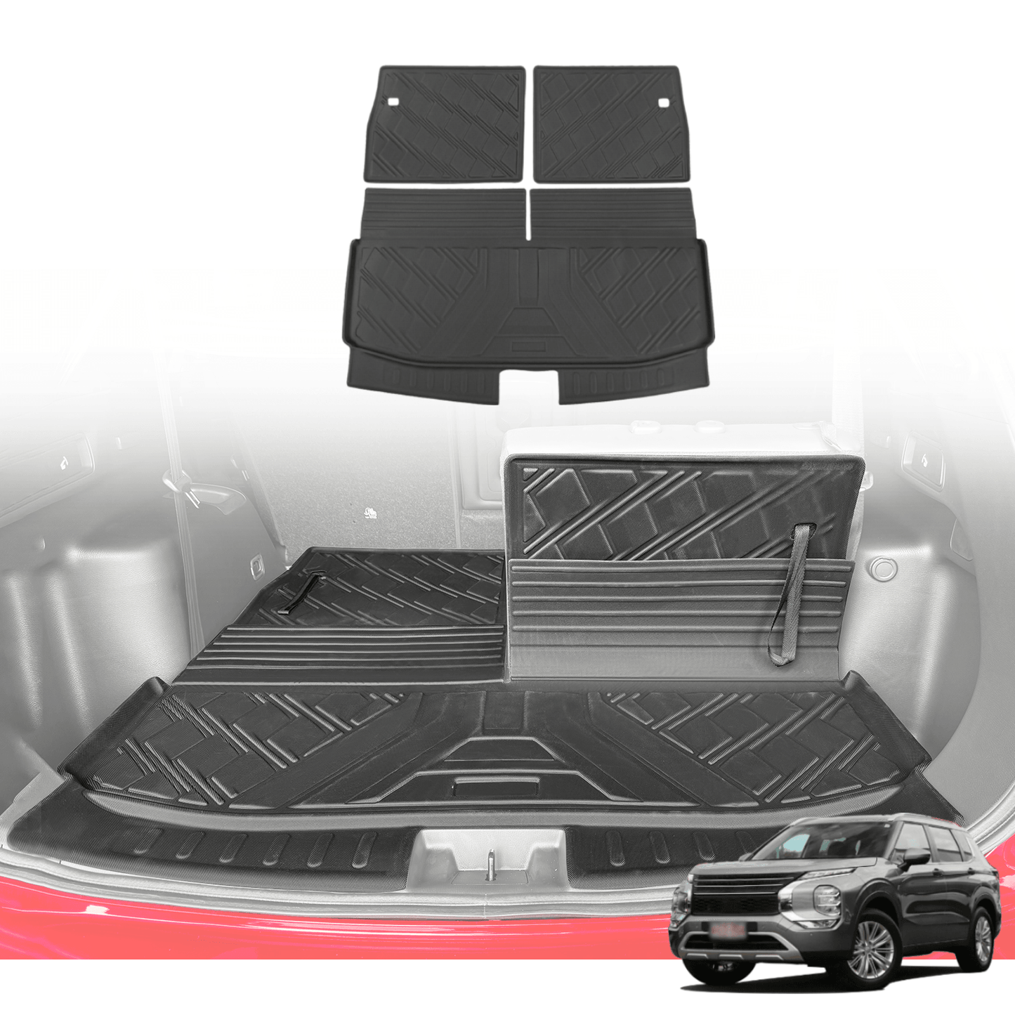 Boot Liner for Mitsubishi Outlander ZM Series 7 Seats 2021-Onwards