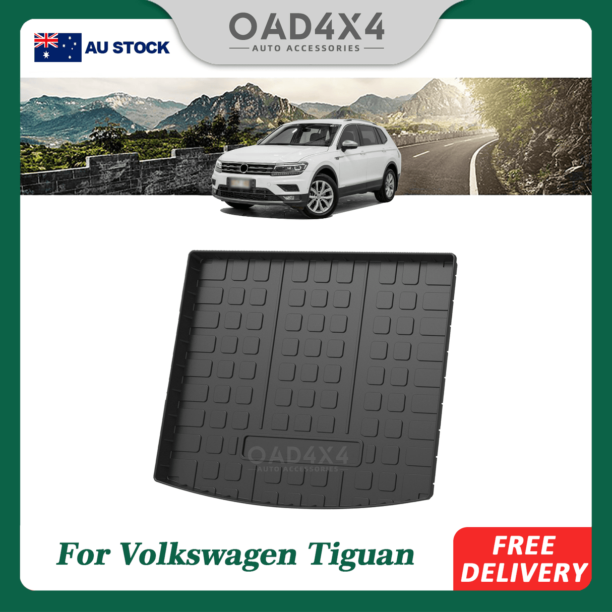 Boot Liner for Volkswagen Tiguan 2016-Onwards