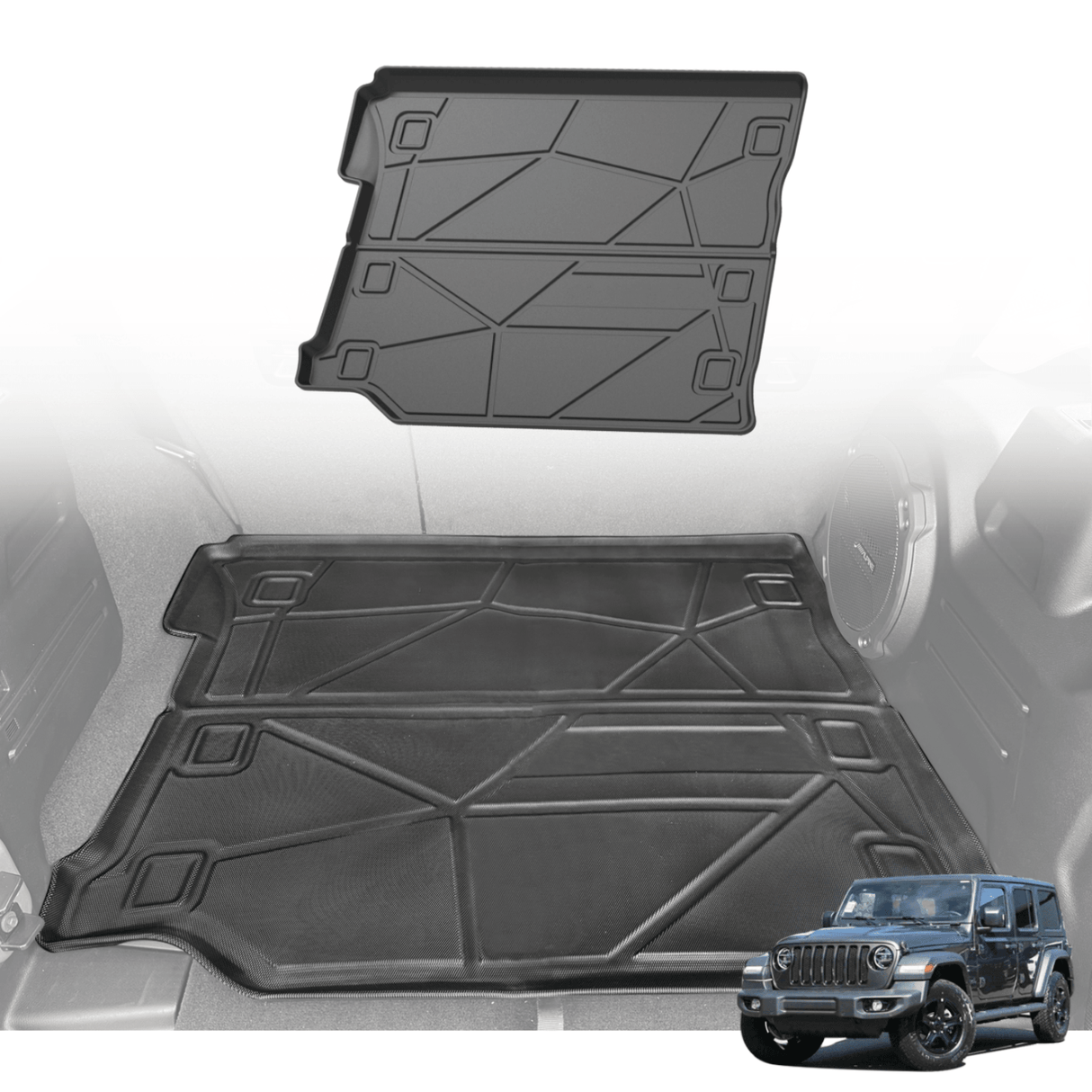 Boot Liner for Jeep Wrangler JL series 4Door 2018-Onwards Overland / Rubicon