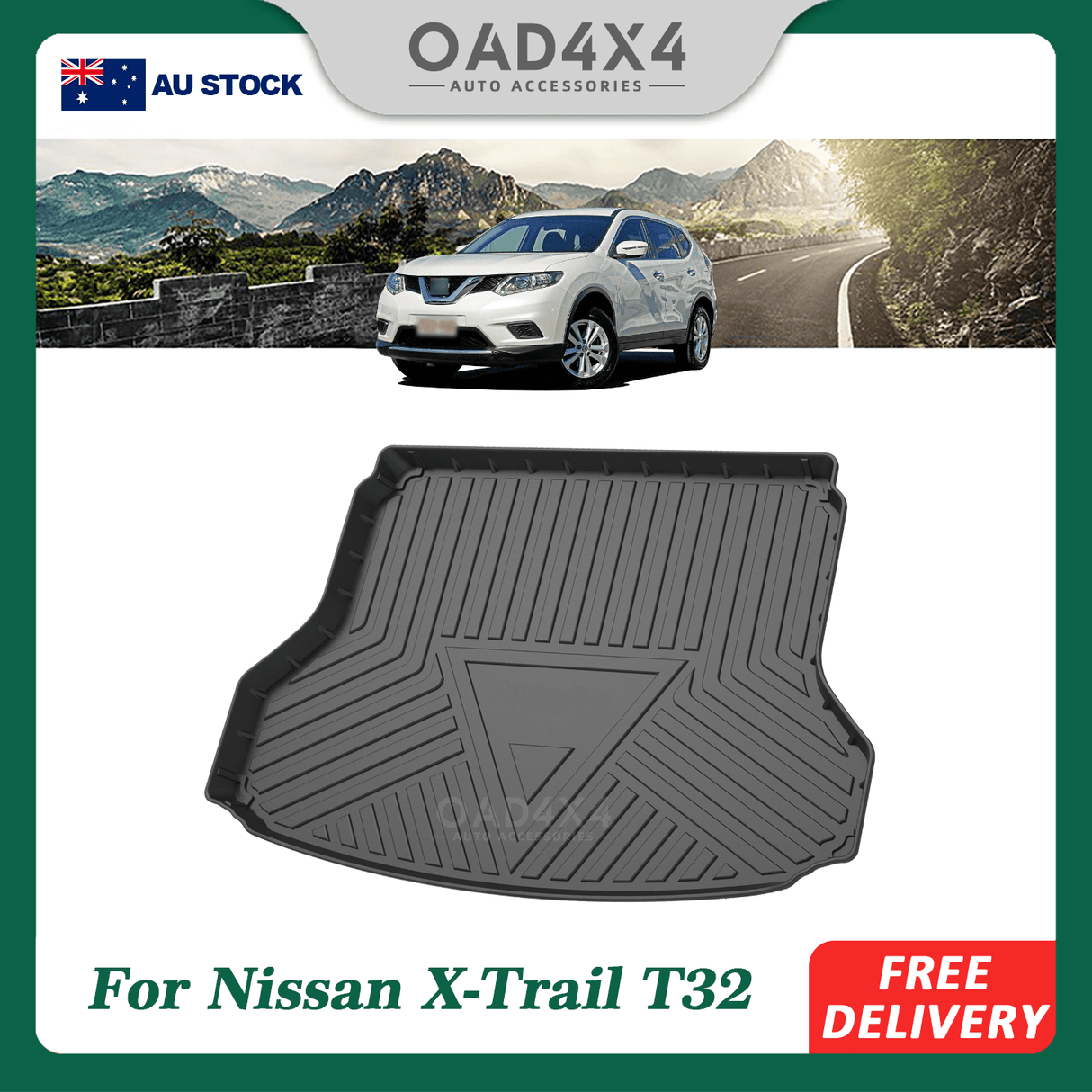 Boot Liner for Nissan X-Trail XTrail T32 2014-2022