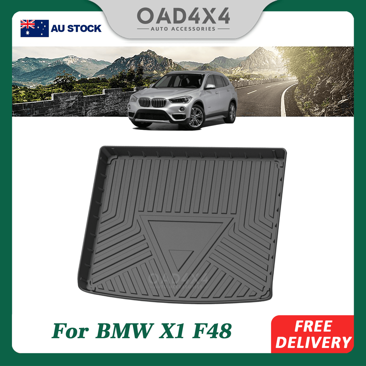 Boot Liner for BMW X1 F48 2015-Onwards