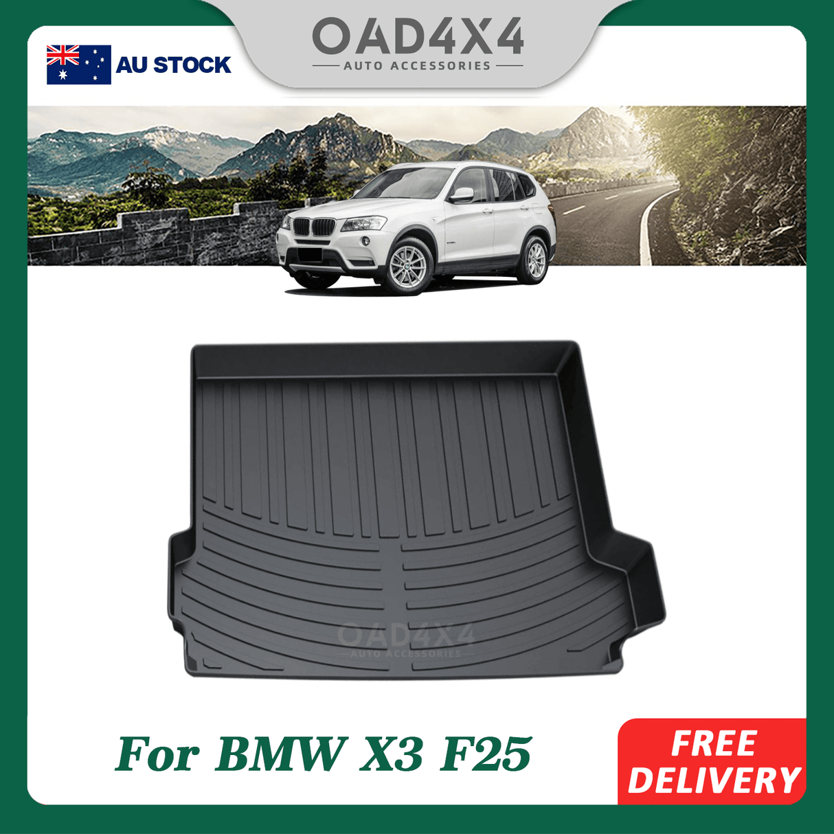 Boot Liner for BMW X3 F25 2011-2017