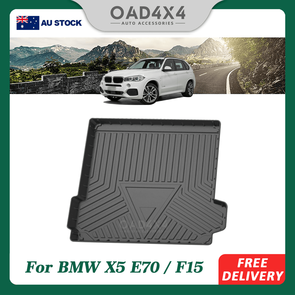 Boot Liner for BMW X5 E70 & F15 2007-2018