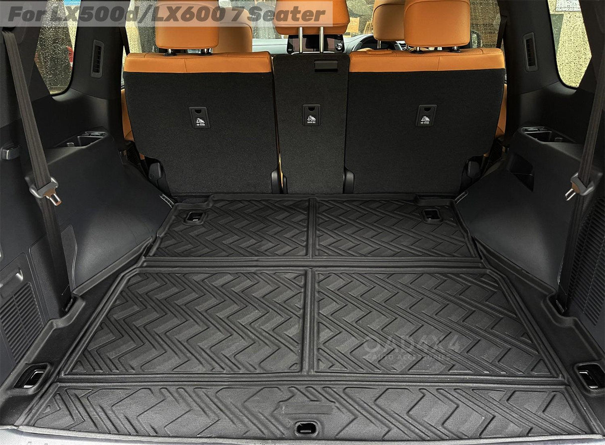 5D TPE Car Floor Mats for Lexus LX500d LX600 2021-Onwards