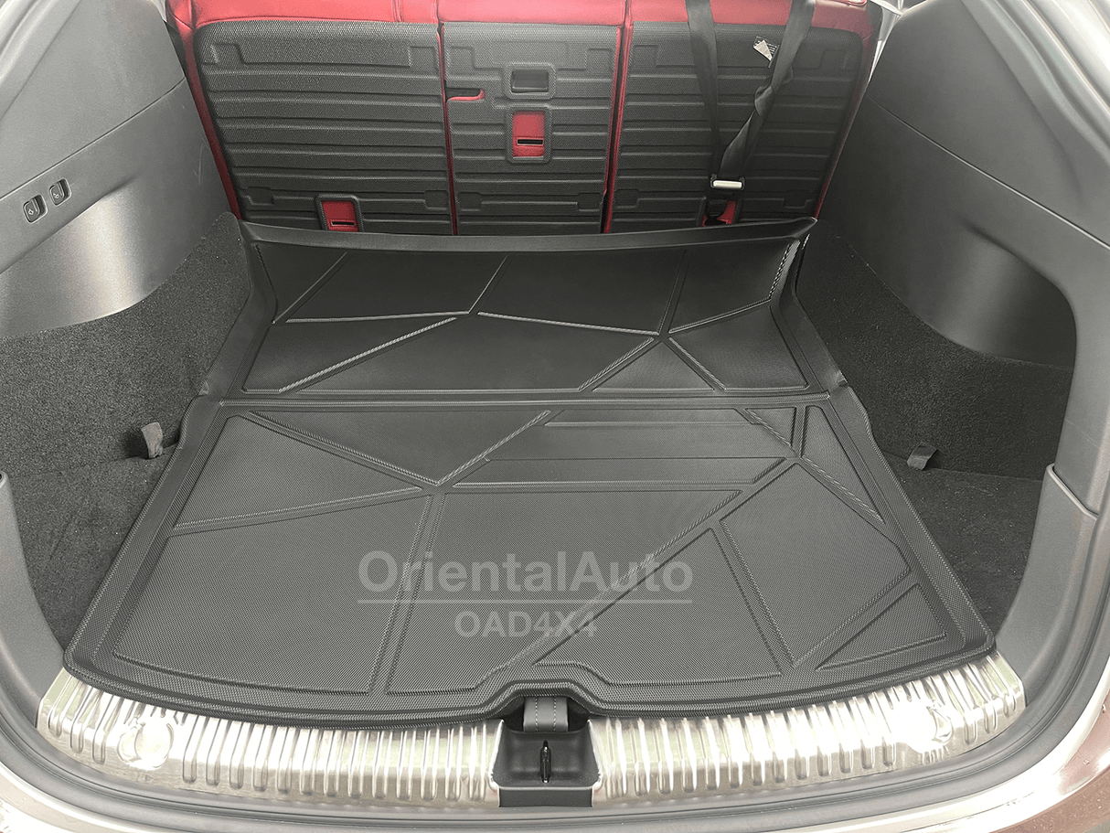 5D TPE Car Floor Mats for Tesla Model Y 2022-Onwards