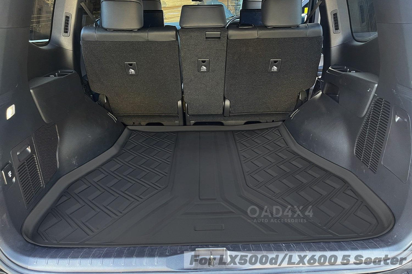 5D TPE Car Floor Mats for Lexus LX500d LX600 2021-Onwards