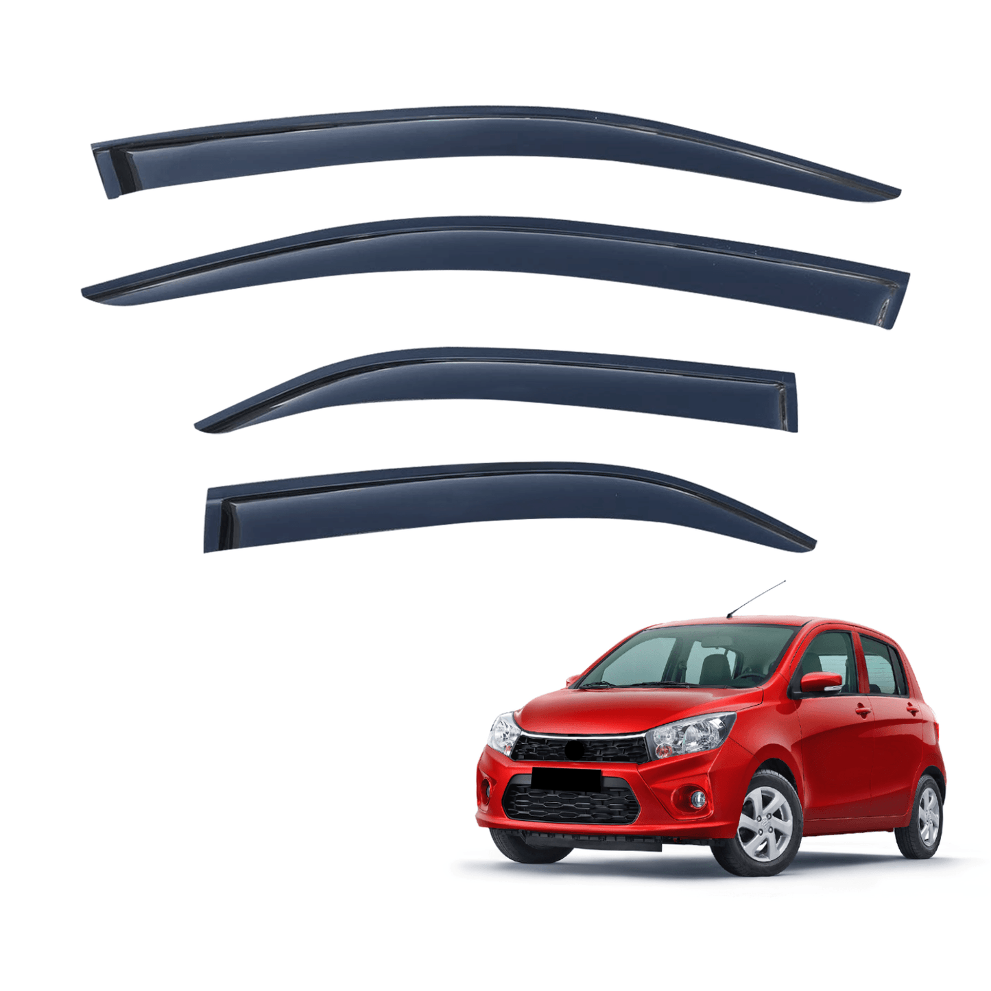 Weather Shields for Suzuki Celerio 2014-2019