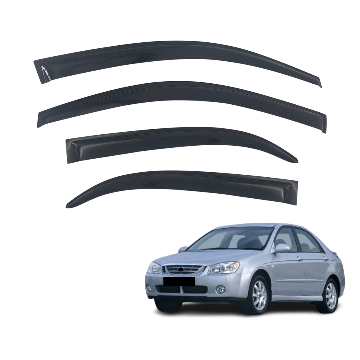 Weather Shields For KIA Cerato LD Series Sedan 2004-2008