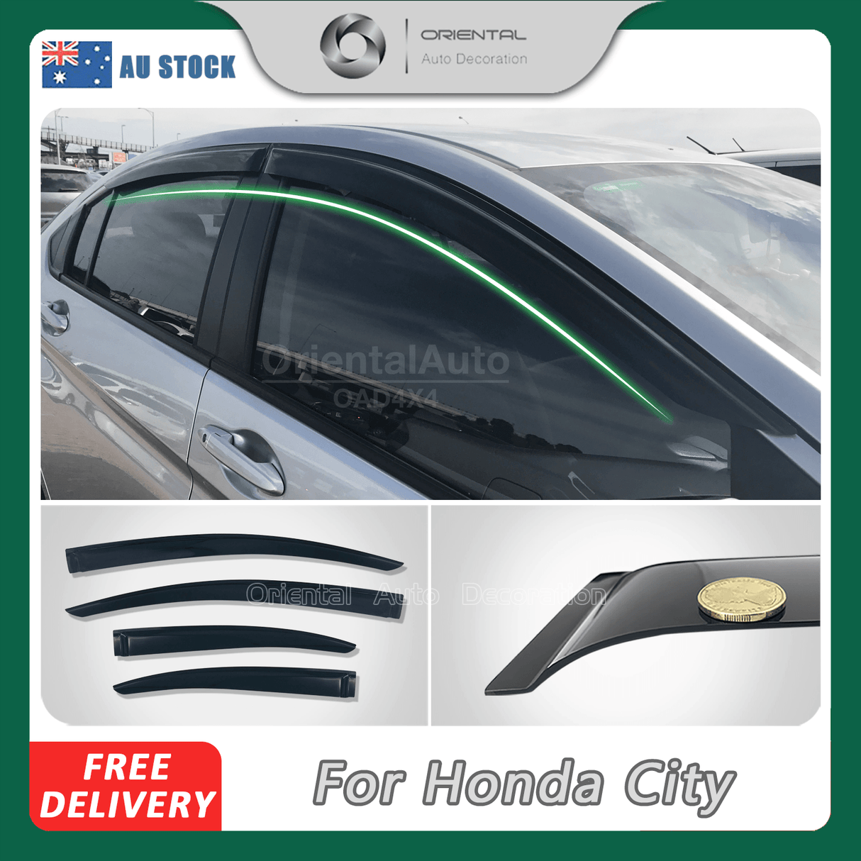 Weather Shields for Honda City 2014-Onwards