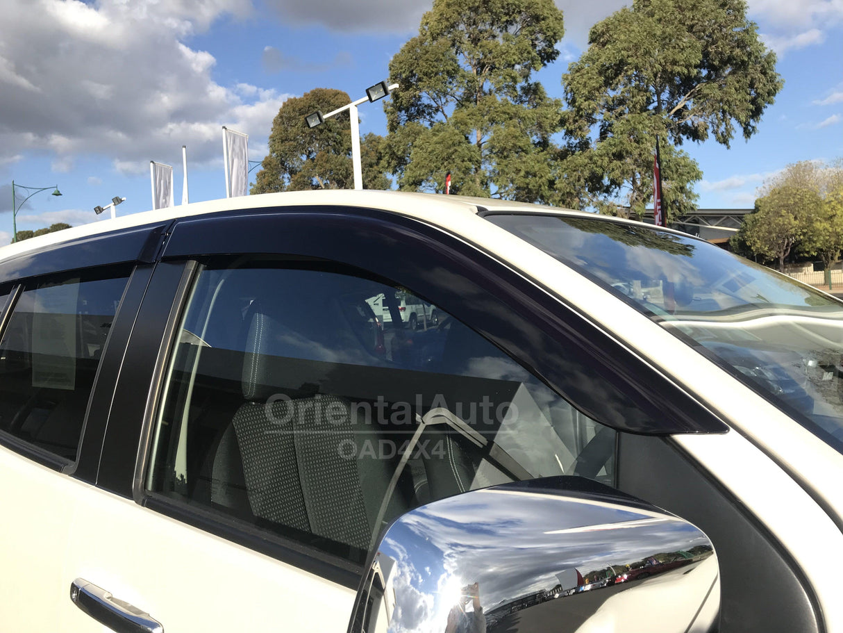 Injection Weather Shields for Holden Colorado 7 RG Series 2012-2016