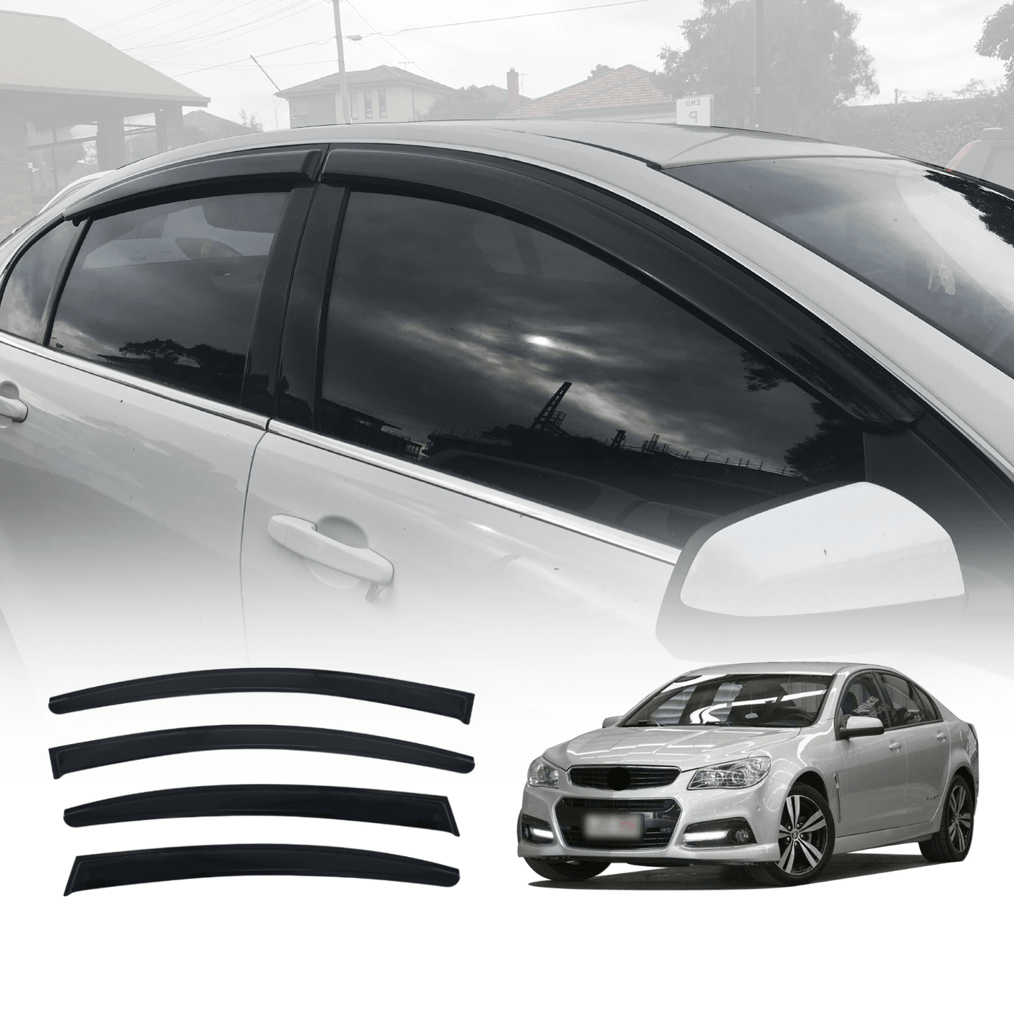 Weather Shields for Holden Commodore VE VF Sedan