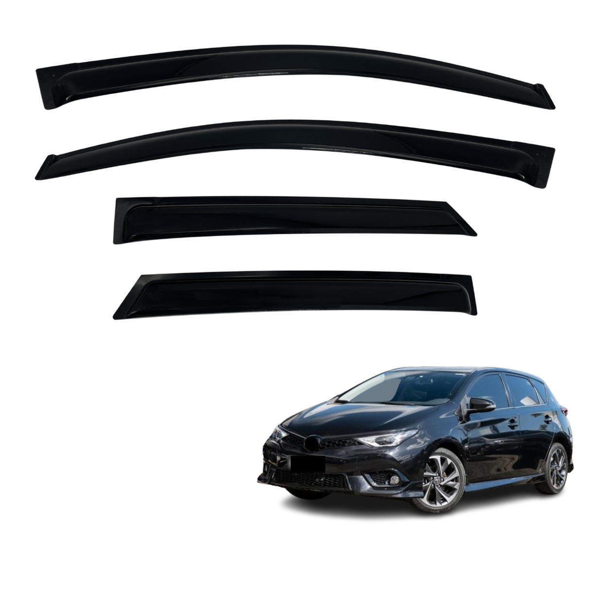 Weather Shields For Toyota Corolla Hatch 2012-2018