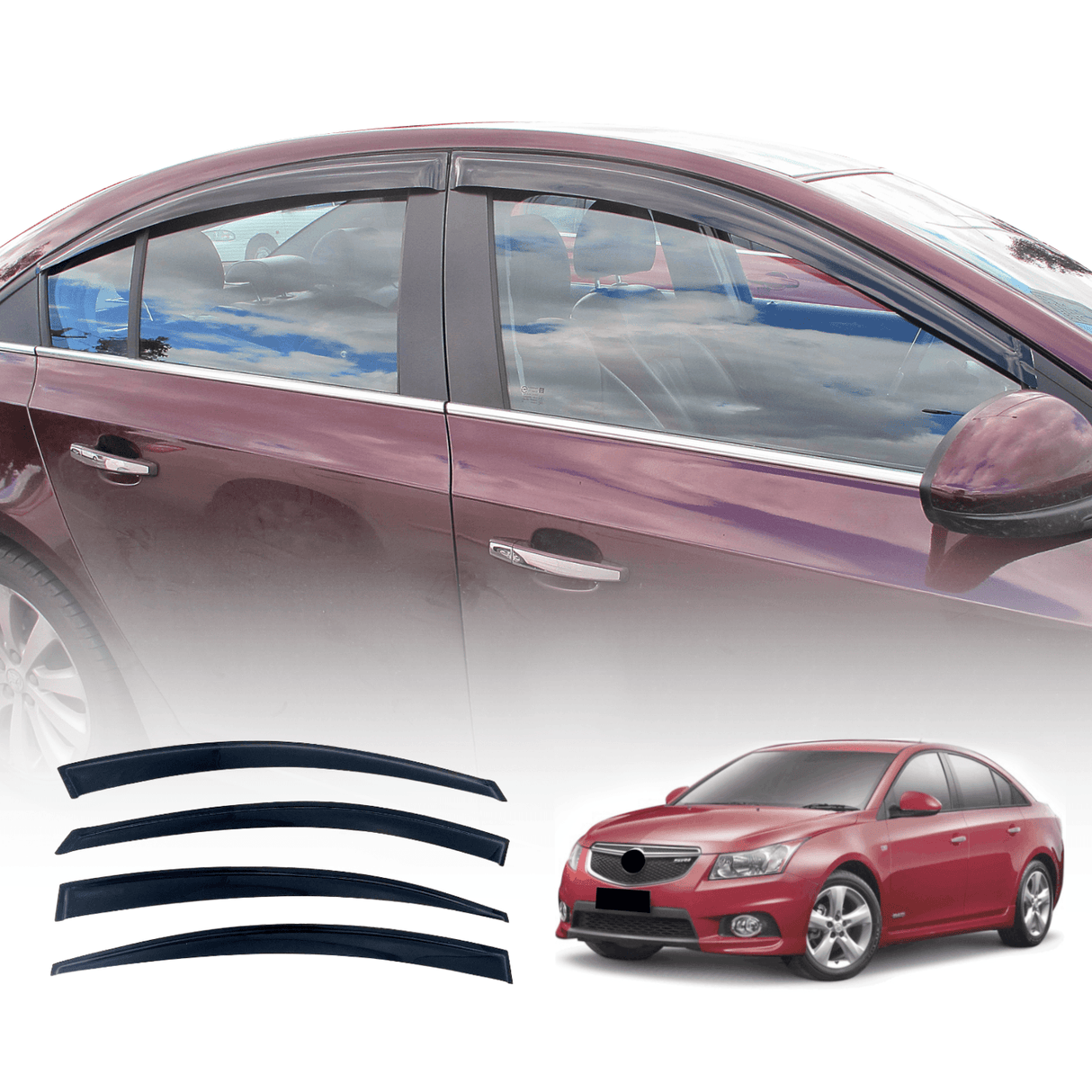 Weather Shields for Holden Cruze Sedan 2009-2016