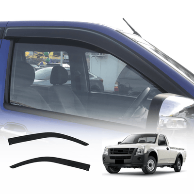 Weather Shields for ISUZU D-MAX DMAX Single / Extra cab 2008-2012 2PCS