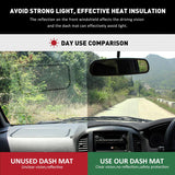 Injection Weather Shields & 3D Dash Mat Dashboard Cover for Toyota Hilux Revo 2015-Onwards Weathershields Window Visors