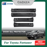 ABS Door Sill Protector for Toyota Fortuner 2015-Onwards