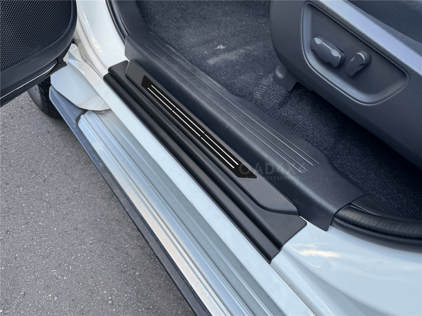 Injection Weather Shields & Door Sill Protector For Mitsubishi Pajero Sport 2015-Onwards