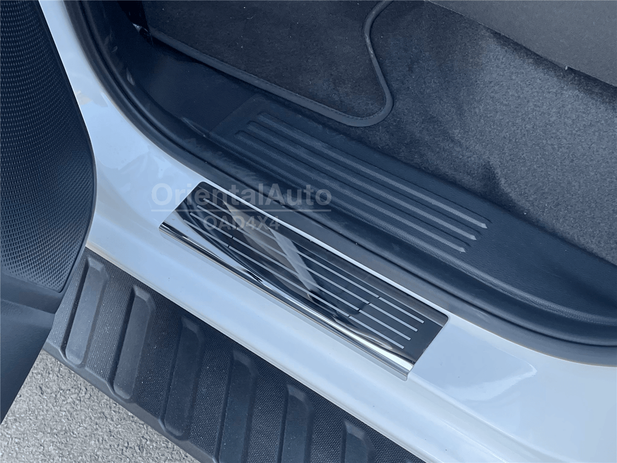 Stainless Door Sill Protector for Volkswagen All-New Amarok Dual Cab NF Series 2023-Onwards MY23