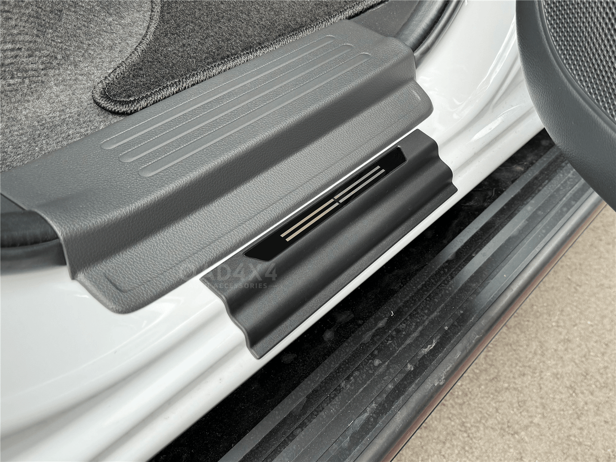 ABS Door Sill Protector for Mitsubishi Triton MQ MR Dual Cab 2015-2024