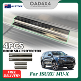 Stainless Door Sill Protector for ISUZU MUX MU-X 2021-Onwards