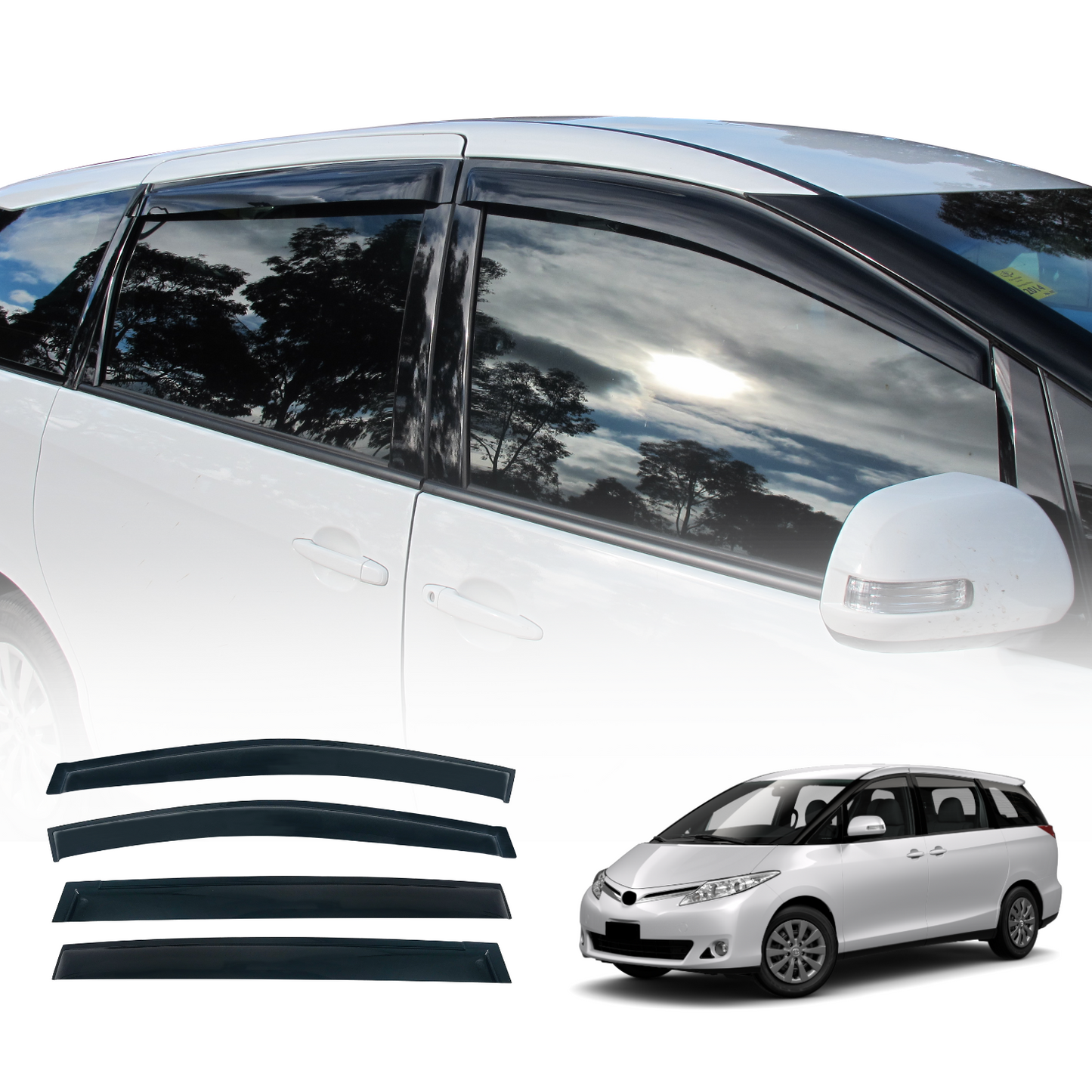 Weather Shields For Toyota Estima 2006-2019