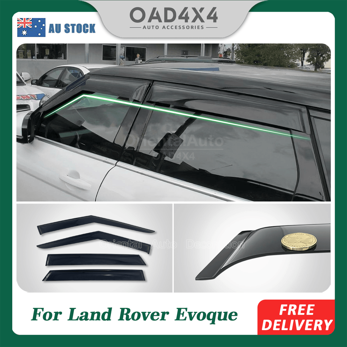 Weather Shields for Land Rover Range Rover Evoque L538 2011-2018