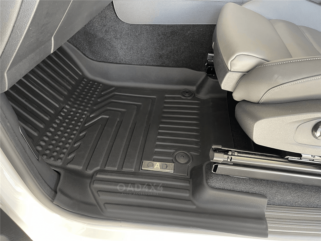 5D TPE Car Floor Mats for Volkswagen Amarok Dual Cab 2H Series 2009-2022