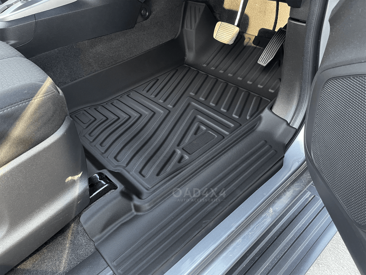 5D TPE Car Floor Mats for ISUZU D-MAX Dual Cab 2012-2020