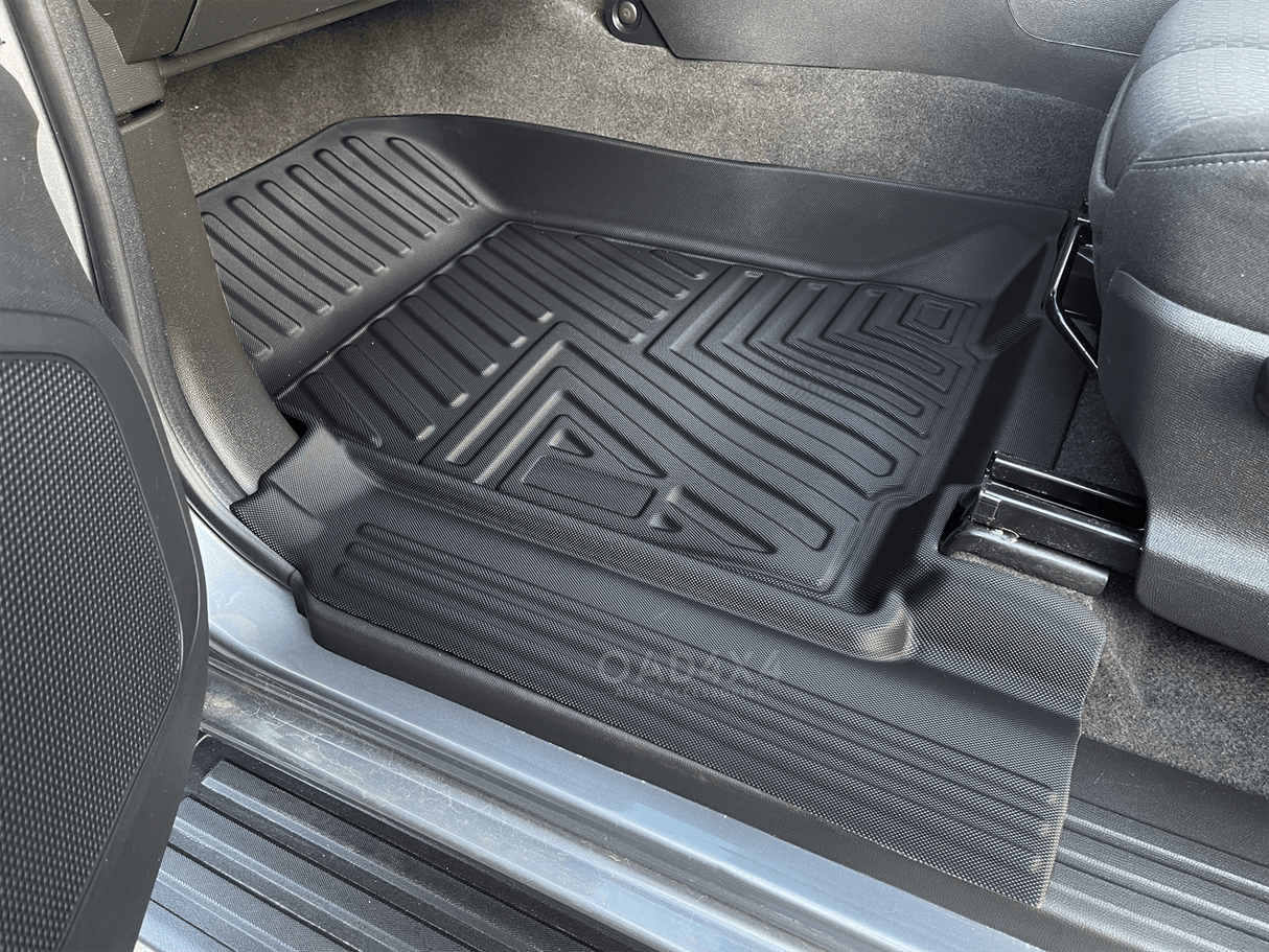 5D TPE Car Floor Mats for ISUZU D-MAX Dual Cab 2012-2020