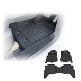 5D TPE Car Floor Mats for Ford Ranger Dual Cab 2022-Onwards