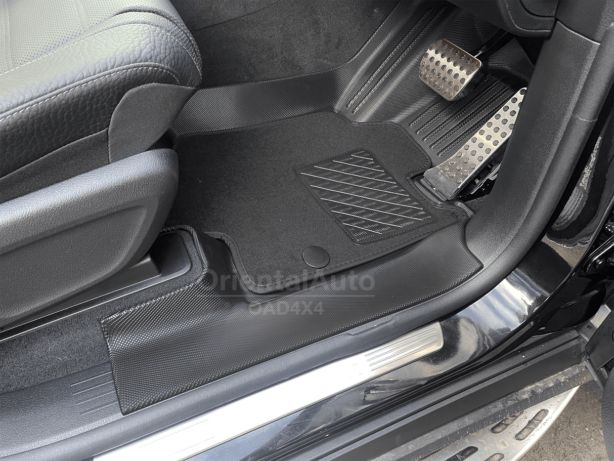 5D Double-Layer Car Floor Mats for Mercedes-Benz GLS Class X167 2019-Onwards