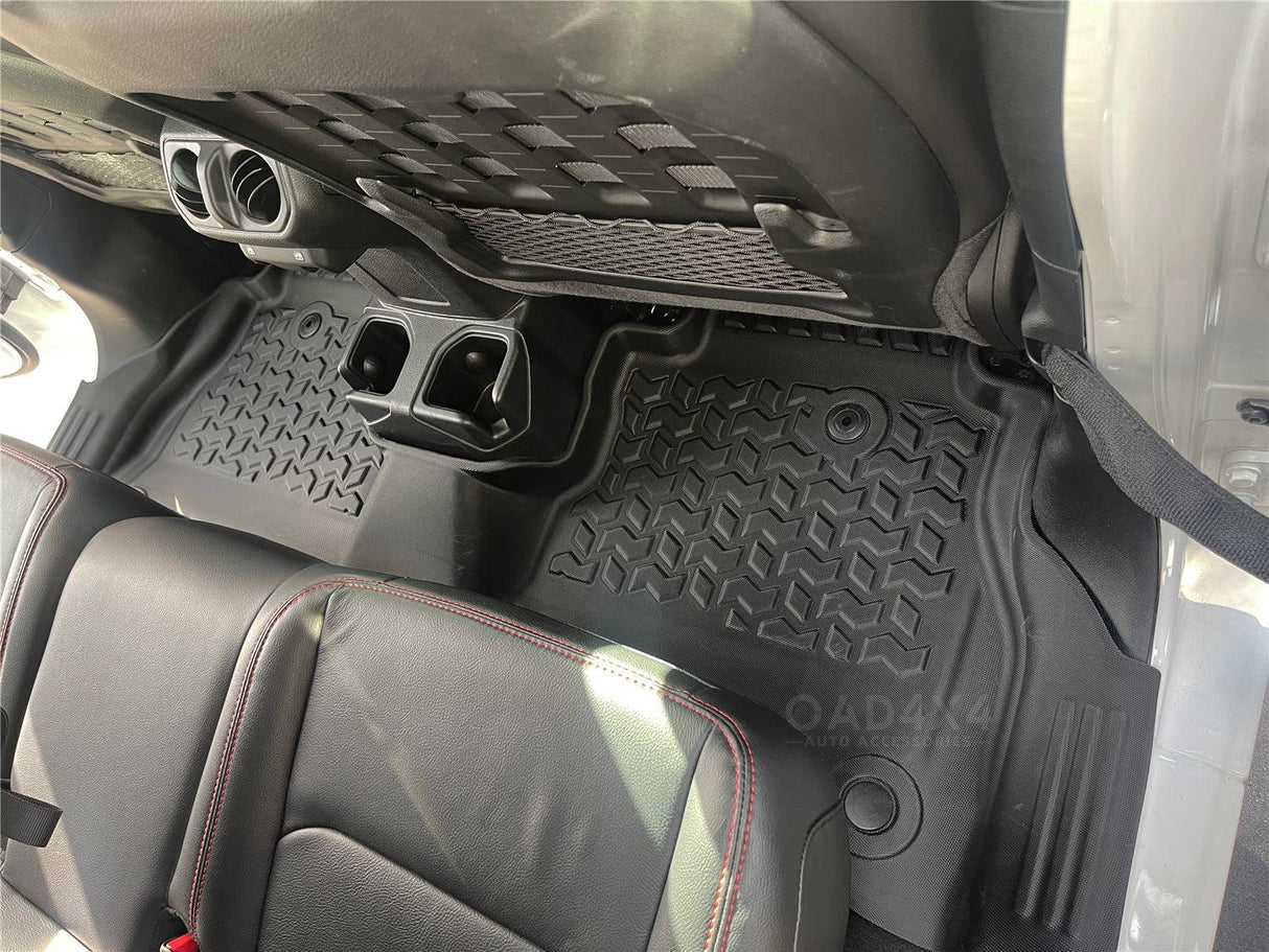 5D TPE Car Floor Mats for Jeep Wrangler JL Series 2018-Onwards