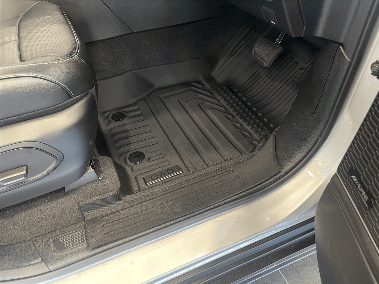 5D TPE Car Floor Mats for Jeep Grand Cherokee L WL Series 7 Seats 2021-Onwards