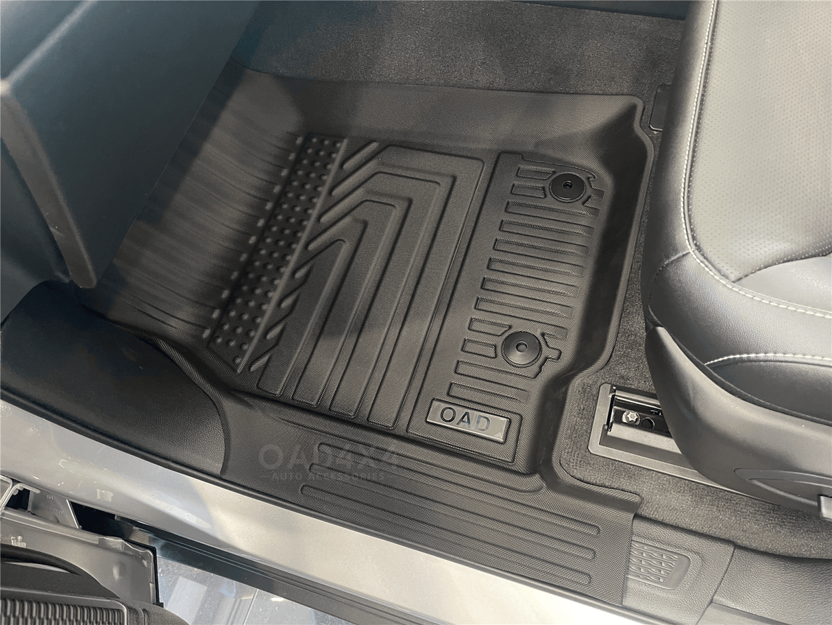 5D TPE Car Floor Mats for Jeep Grand Cherokee L WL Series 7 Seats 2021-Onwards