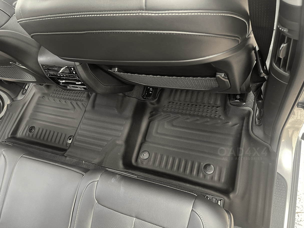 5D TPE Car Floor Mats for Jeep Grand Cherokee L WL Series 7 Seats 2021-Onwards