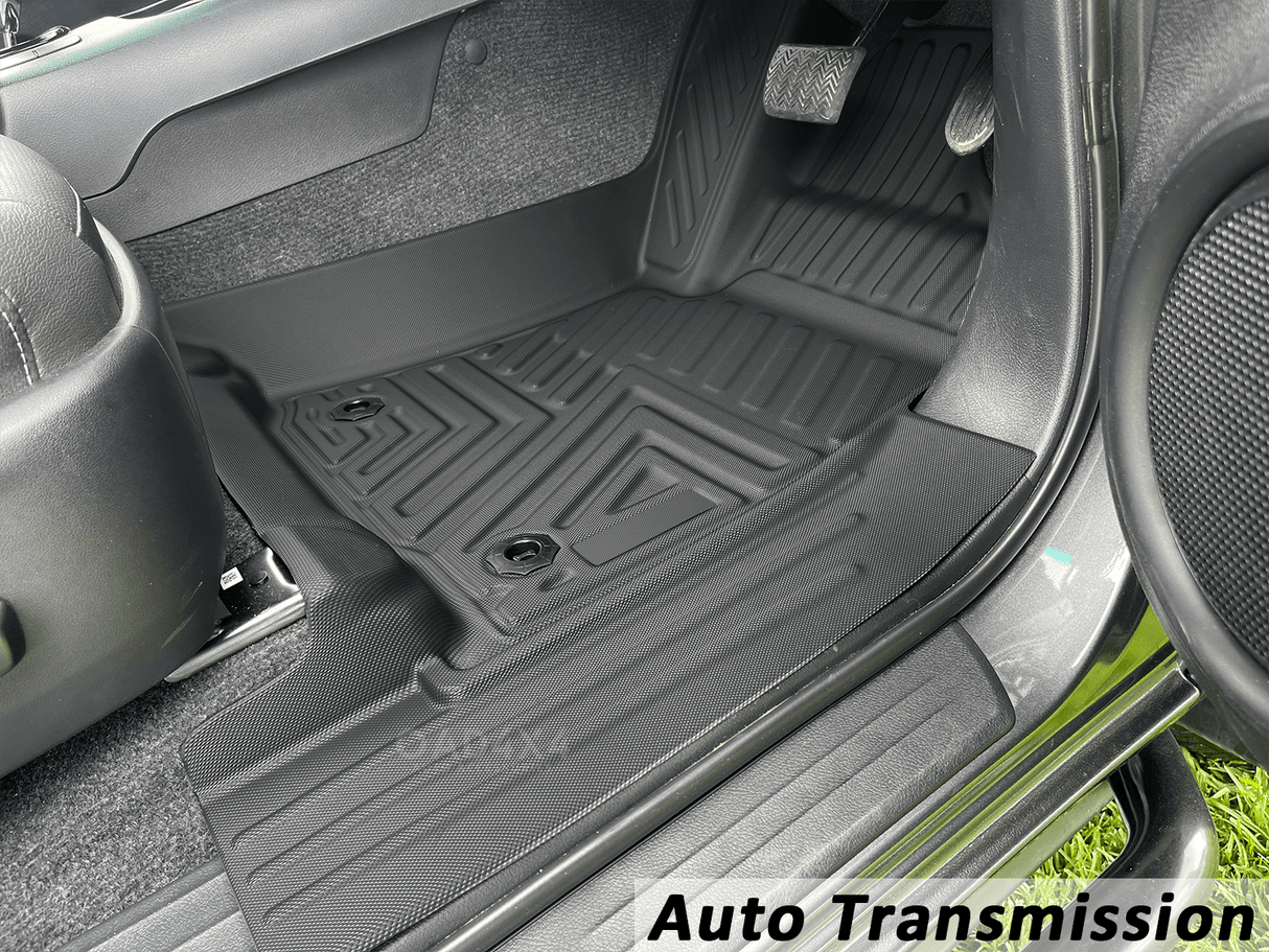 5D TPE Car Floor Mats for Toyota Hilux Single / Extra Cab 2015-Onwards