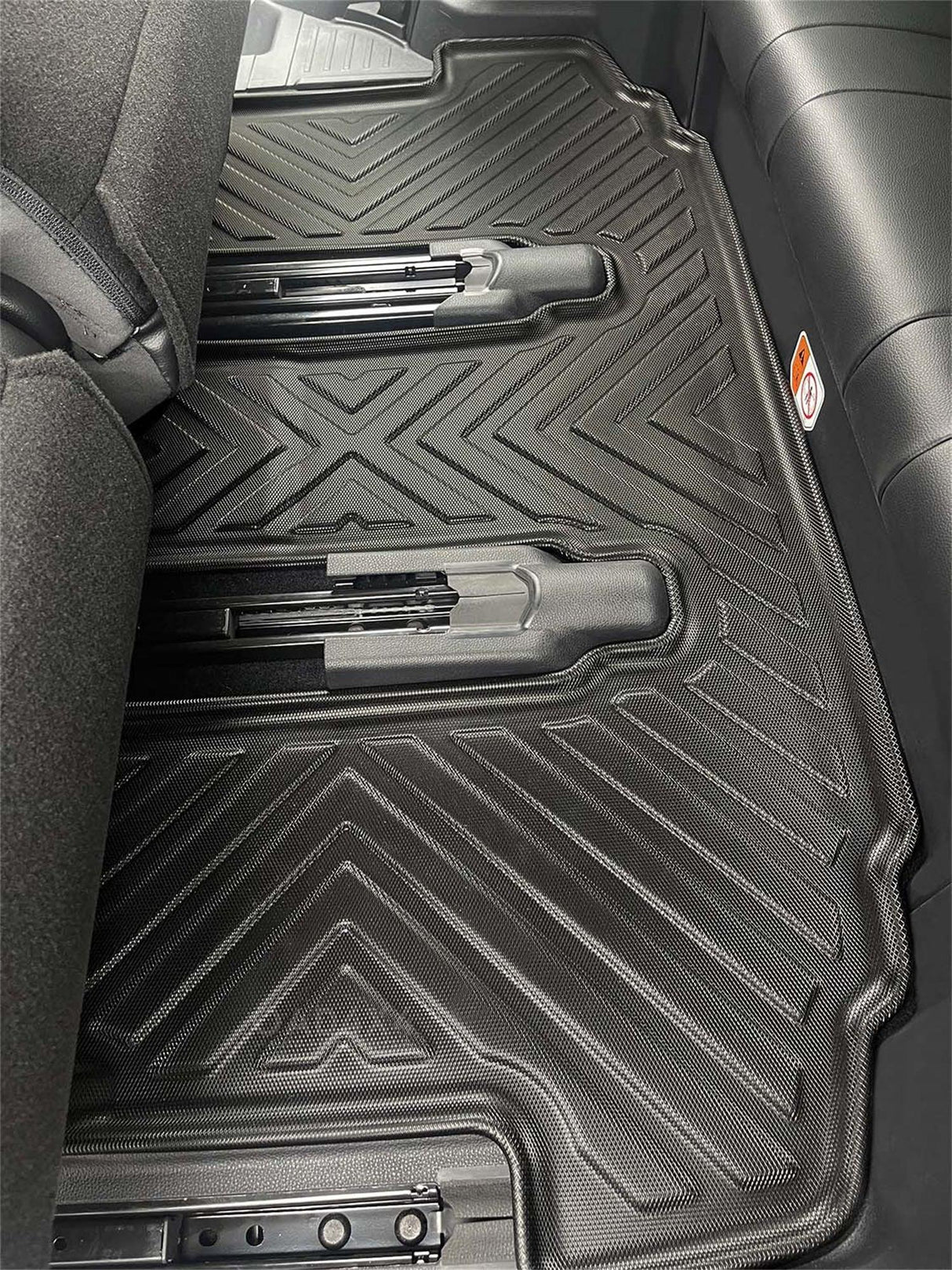 Third Row Car Floor Mats for Toyota Kluger 2021-Onwards