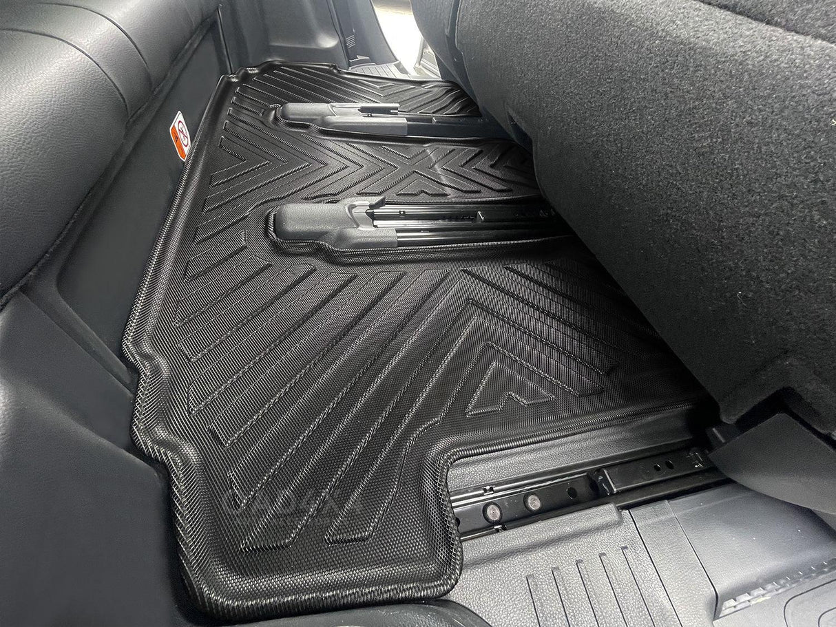 Third Row Car Floor Mats for Toyota Kluger 2021-Onwards