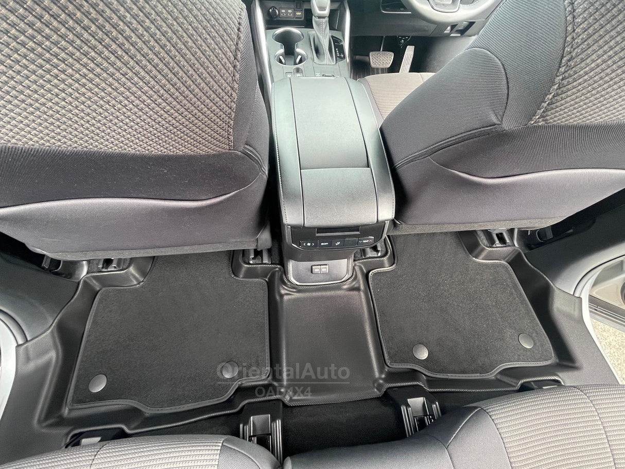 5D Double-Layer Car Floor Mats for Toyota Kluger 2021-Onwards