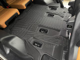 Third Row Car Floor Mats for Lexus LX500d LX600 7 Seats 2021-Onwards