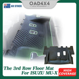 Third Row Car Floor Mats for ISUZU MU-X MUX 2021-Onwards