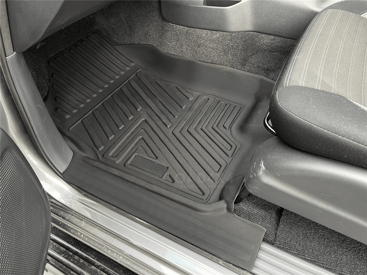 5D TPE Car Floor Mats for Nissan Navara NP300 D23 Single / Extra Cab 2015-Onwards