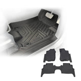 5D TPE Car Floor Mats for Nissan Navara NP300 D23 Dual Cab 2015-Onwards