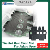 Third Row Car Floor Mats for Mitsubishi Pajero Sport 7 Seater 2015-Onwards