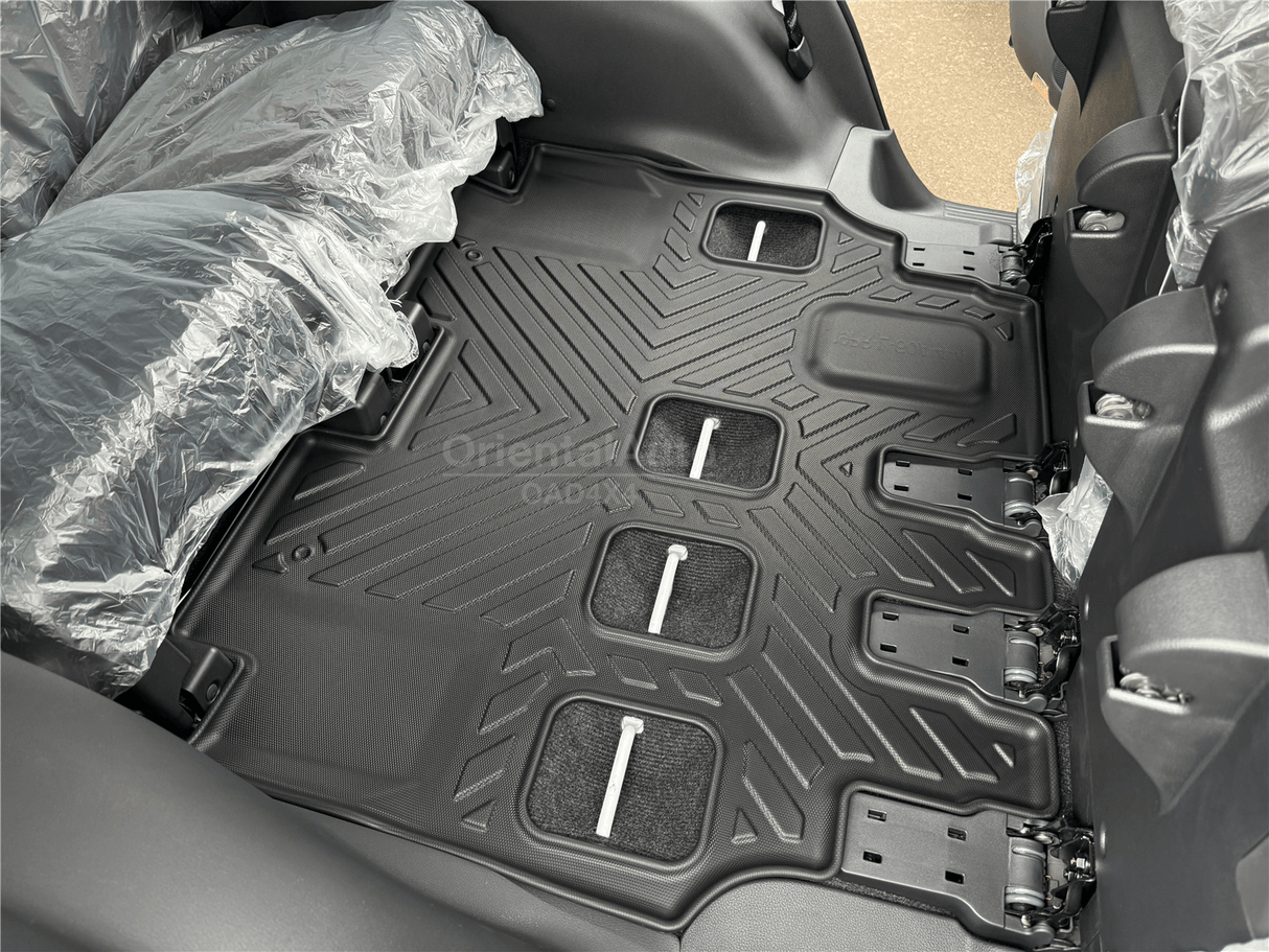 5D Double-Layer Car Floor Mats for Mitsubishi Pajero Sport 2015-Onwards